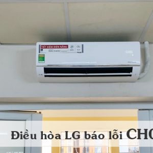 điều hòa LG báo lỗi CH05